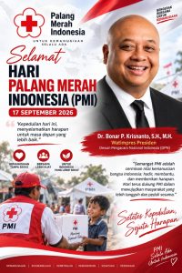 Hari Palang Merah Indonesia 2026, Dr. Bonar Dorong Aksi Sosial Berkelanjutan